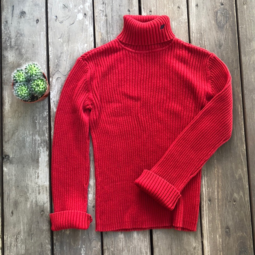 DKNY Ribbed Turtleneck